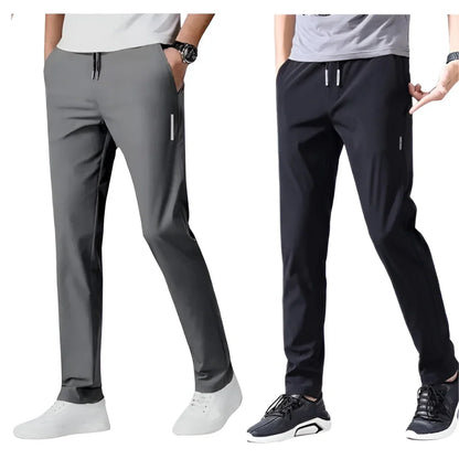 Premium Men's High-Stretch Lycra Pants (Buy 1 Get 2 Free)