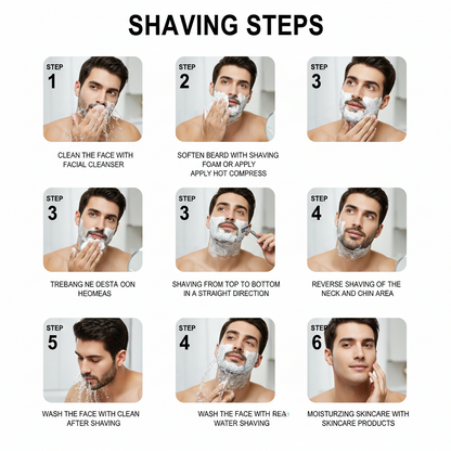 Smart Shave Pro Kit – Free Handle Included with 48 High-Performance Razor Refills