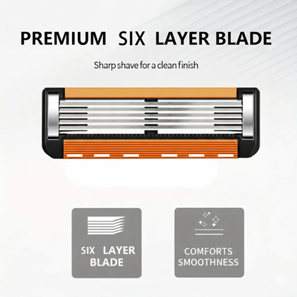 Smart Shave Pro Kit – Free Handle Included with 48 High-Performance Razor Refills